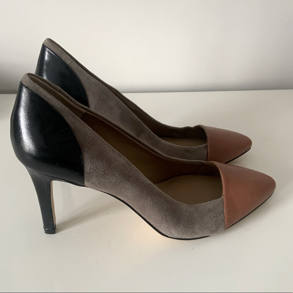 Ann Taylor leather heels